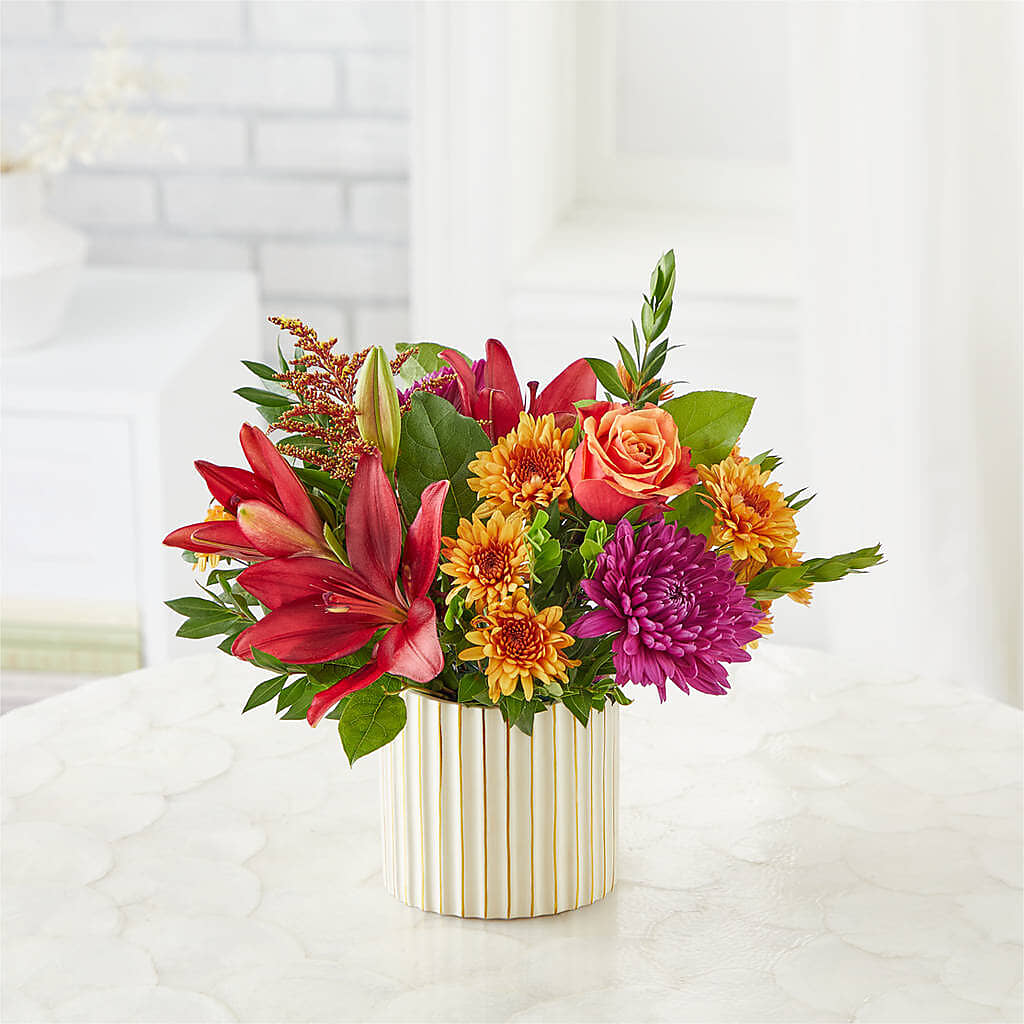 Burgundy Landscape Bouquet – Talia Flowers, Ottawa ON
