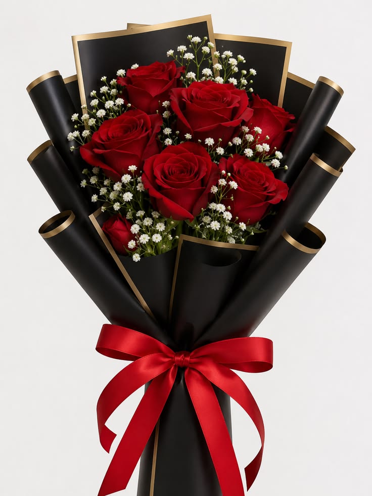 6 red roses – Talia Flowers, Ottawa ON