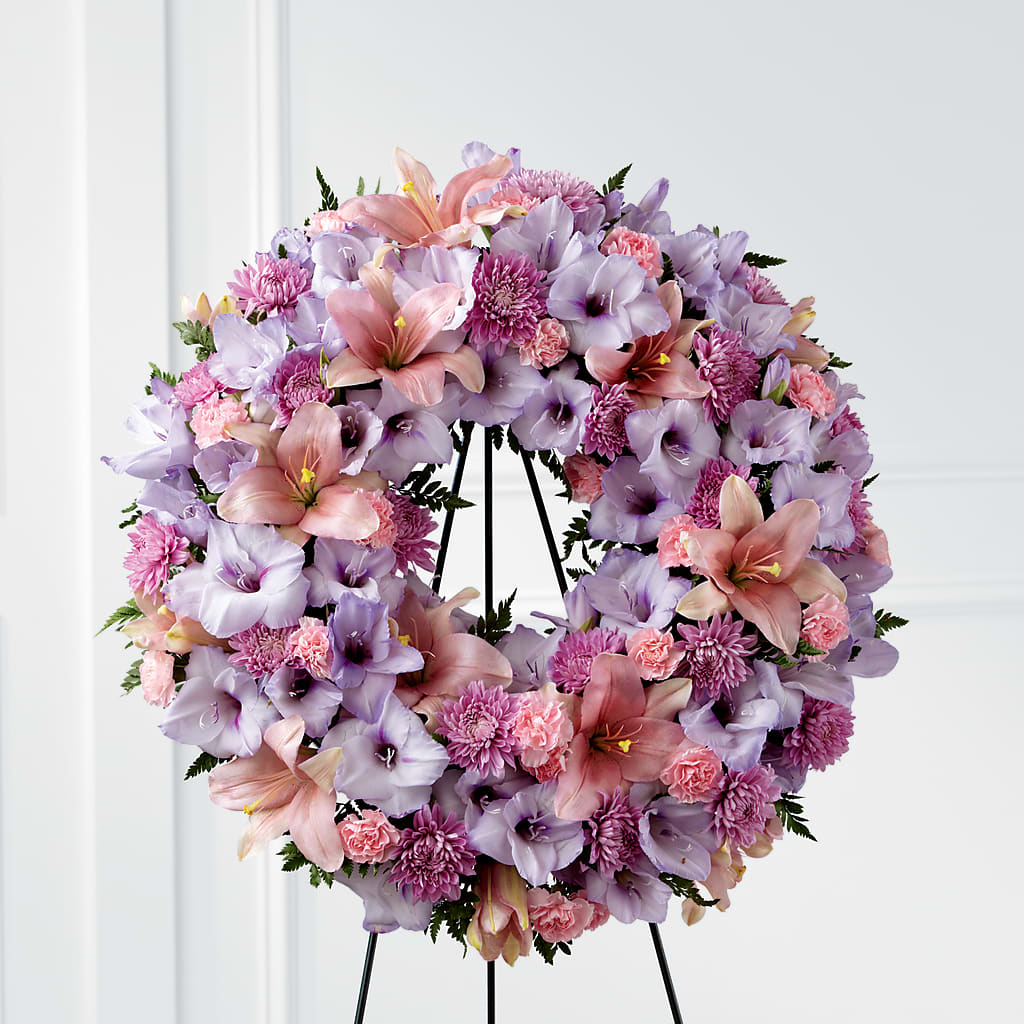 Beloved Friend Wreath – Talia Flowers, Ottawa ON