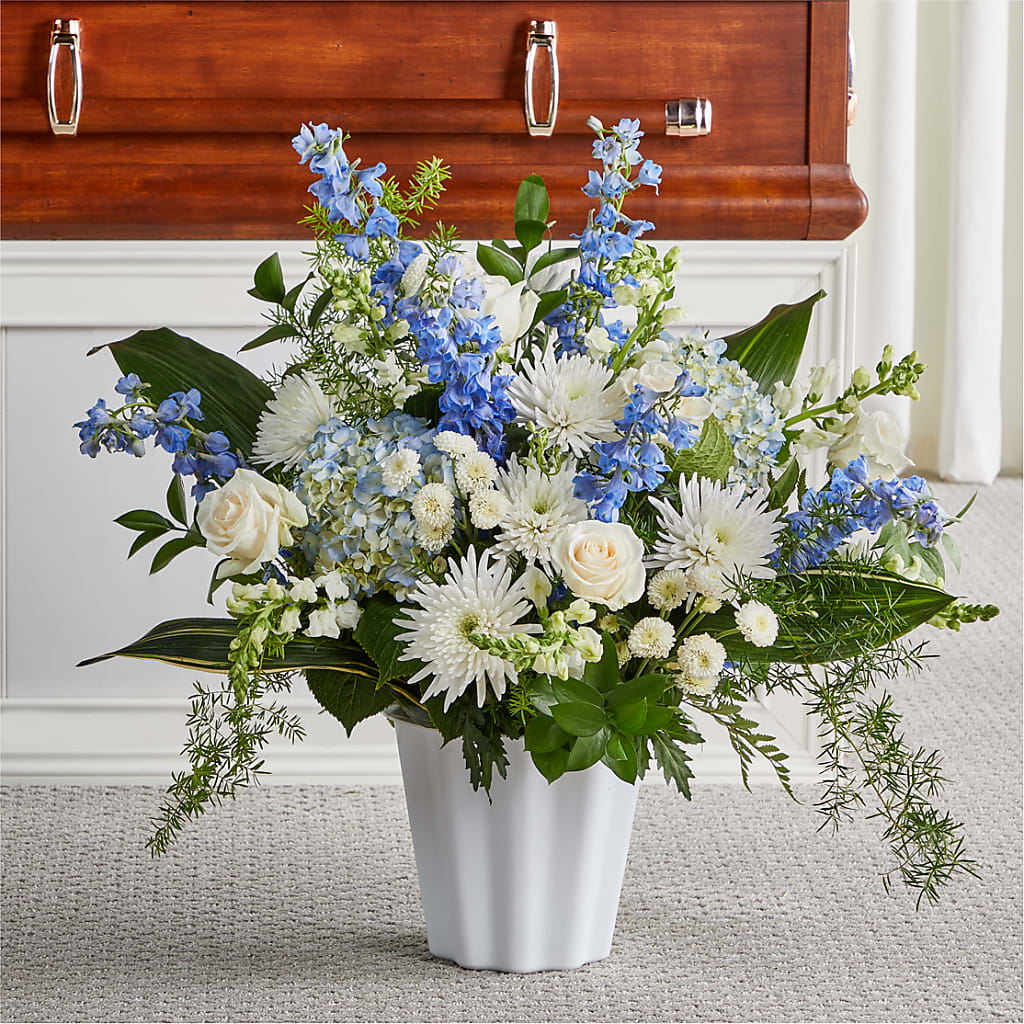 Everlasting Memories Floor Basket – Talia Flowers, Ottawa ON