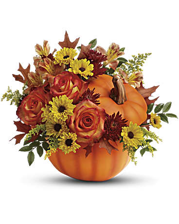 Teleflora's Warm Fall Wishes Bouquet – Talia Flowers, Ottawa ON