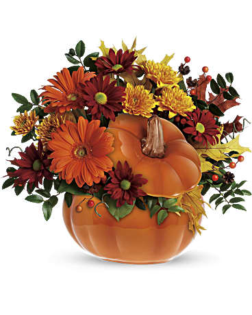 Teleflora's Country Pumpkin – Talia Flowers, Ottawa ON