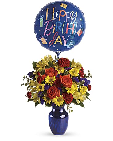 Fly Away Birthday Bouquet – Talia Flowers, Ottawa ON