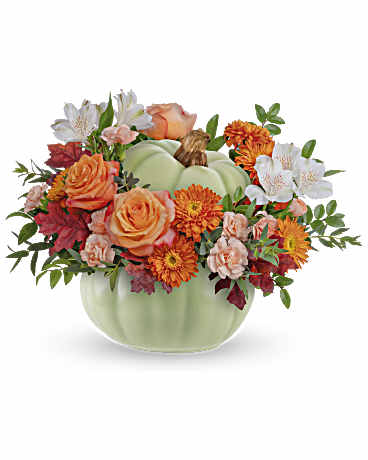 Teleflora's Whimsy Pumpkin Bouquet – Talia Flowers, Ottawa ON