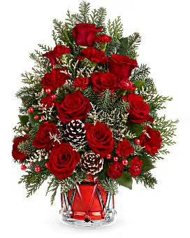 Teleflora's Yuletide Sparkle Tree – Talia Flowers, Ottawa ON