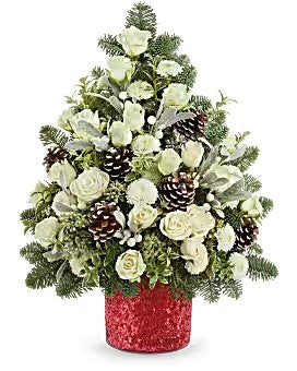 Teleflora's Winter Whisper Tree – Talia Flowers, Ottawa ON