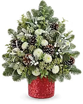 Teleflora's Winter Whisper Tree – Talia Flowers, Ottawa ON