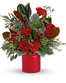 Teleflora's Wild & Wonderful Christmas Bouquet – Talia Flowers, Ottawa ON