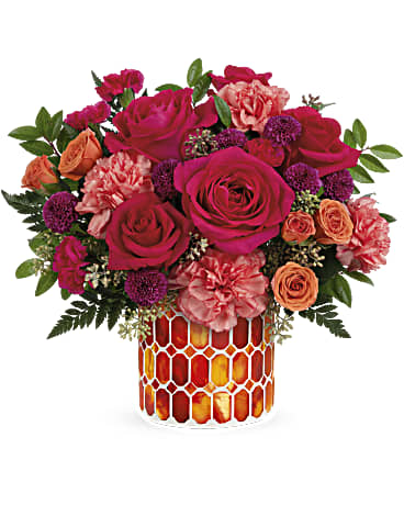 Teleflora's Sunset Blooms Bouquet – Talia Flowers, Ottawa ON