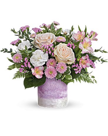 Teleflora's In A Blush Bouquet – Talia Flowers, Ottawa ON