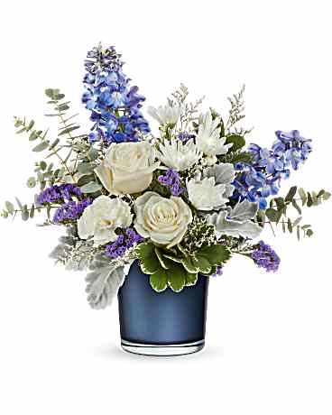 Teleflora's Sapphire Bliss Bouquet – Talia Flowers, Ottawa ON