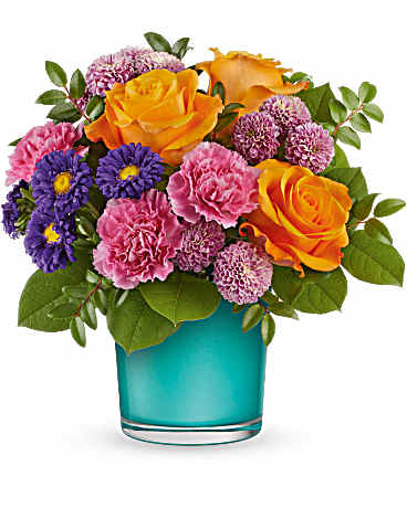 Teleflora's Topaz Harmony Bouquet – Talia Flowers, Ottawa ON