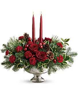 Teleflora's Shining Bright Centerpiece – Talia Flowers, Ottawa ON