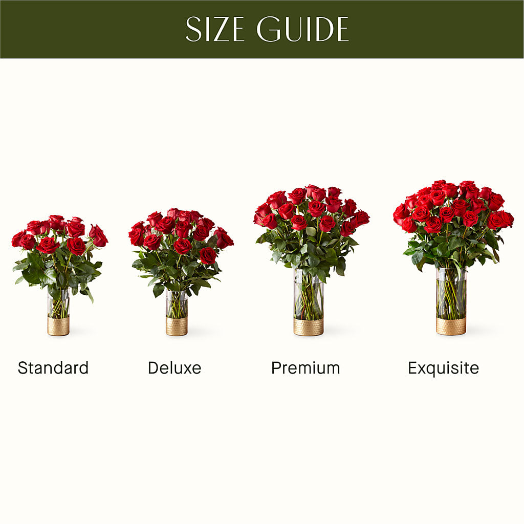 Classic Love Red Rose Bouquet – Talia Flowers, Ottawa ON
