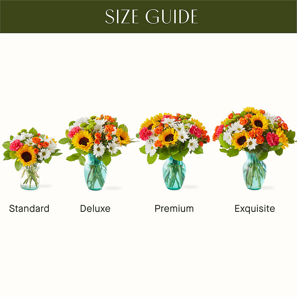 Sun-drenched Blooms Bouquet – Talia Flowers, Ottawa ON