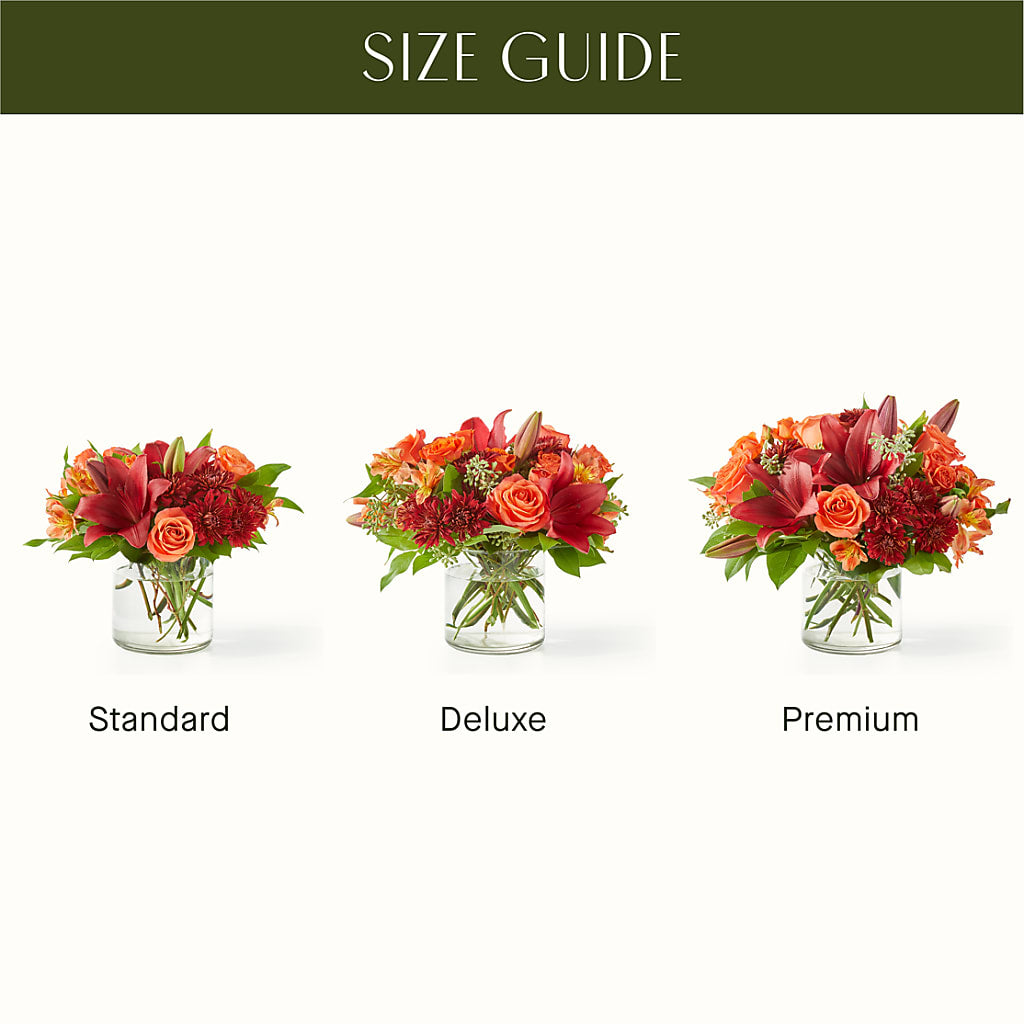 Crimson Leaves Bouquet – Talia Flowers, Ottawa ON