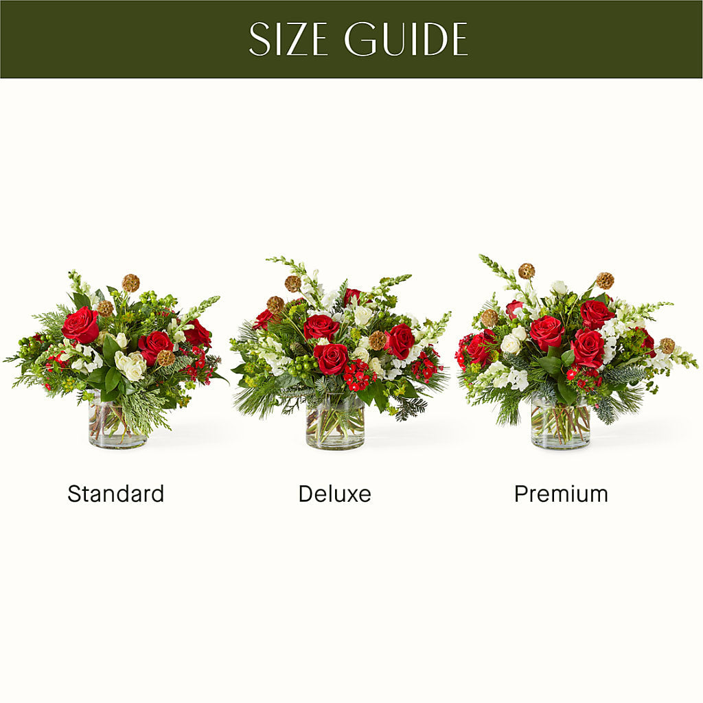 Deck the Halls Bouquet – Talia Flowers, Ottawa ON