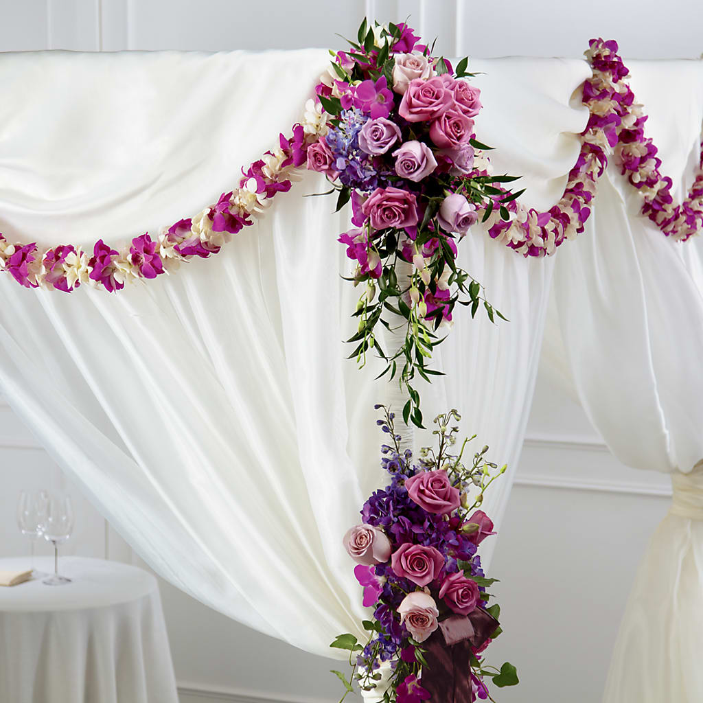 Color & Light Chuppah Decor – Talia Flowers, Ottawa ON