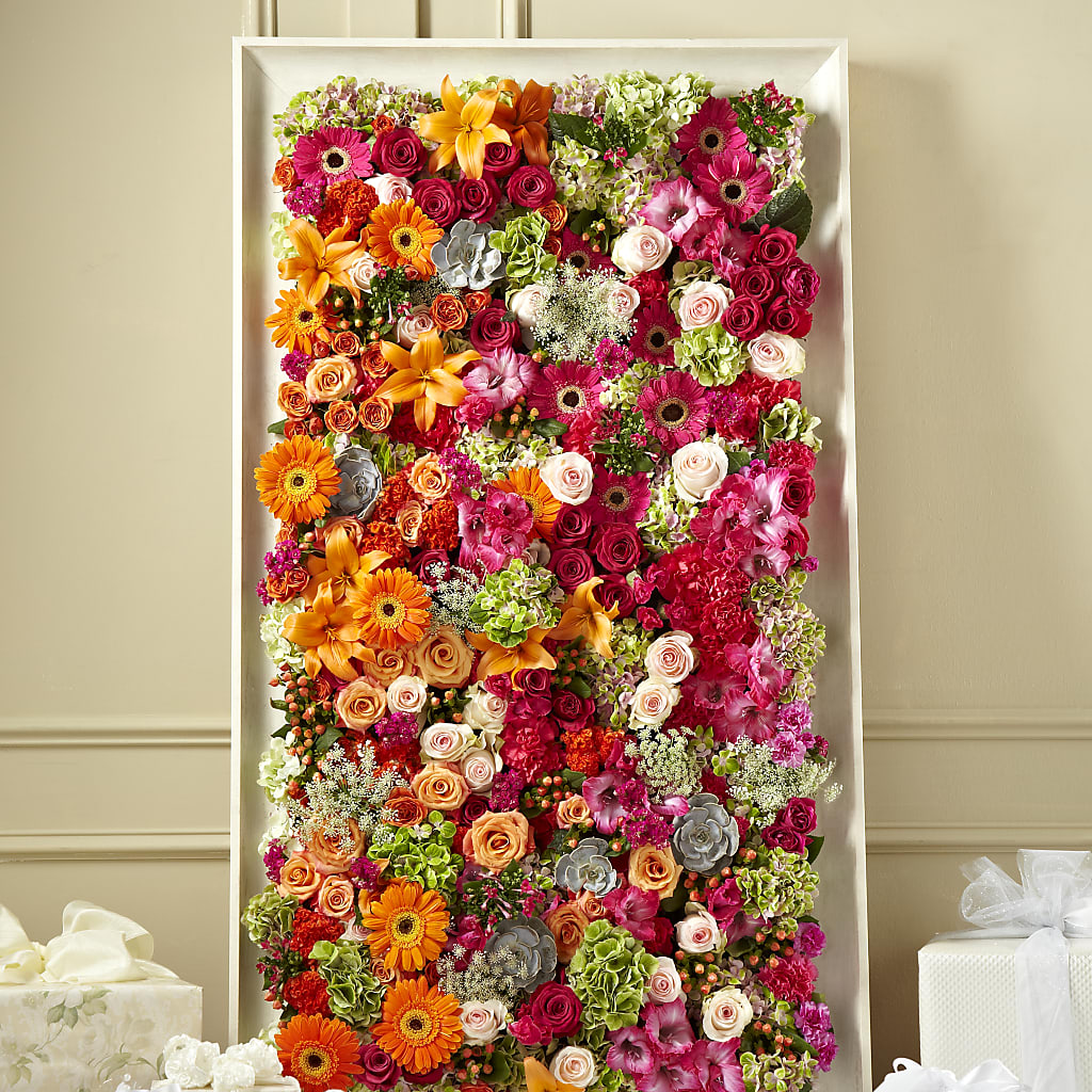 Fresh Picked Floral Wall – Talia Flowers, Ottawa ON