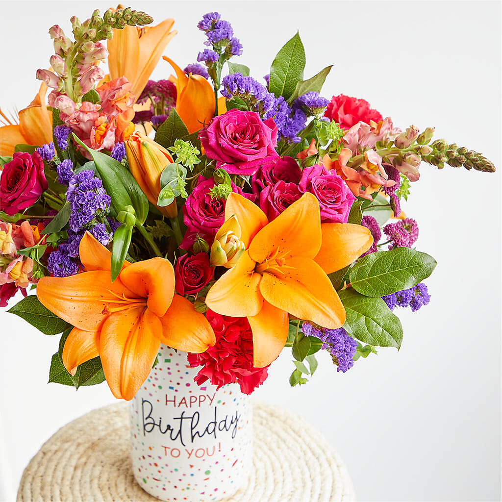 Birthday Palooza Bouquet –  Talia Flowers, Ottawa ON