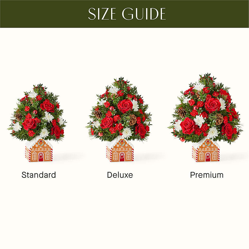 Spiced Gingerbread Tree –  Talia Flowers, Ottawa ON