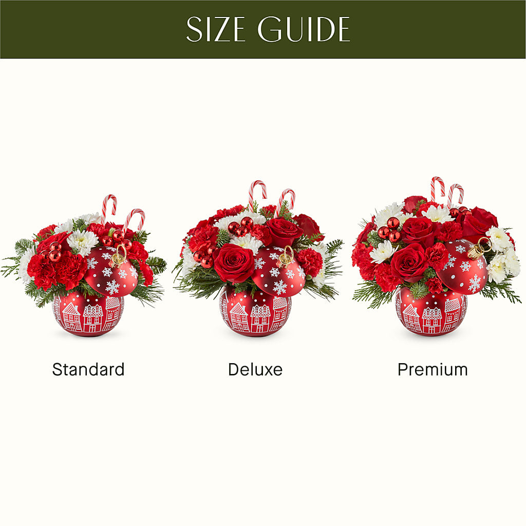 Cheer in the Air Ornament –  Talia Flowers, Ottawa ON