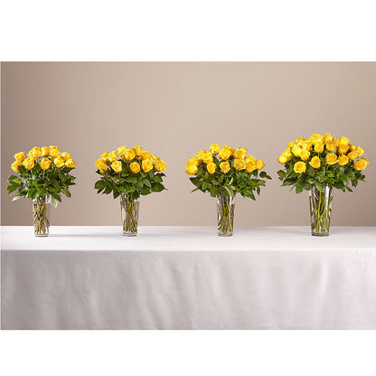 Long Stem Yellow Rose Bouquet –  Talia Flowers, Ottawa ON