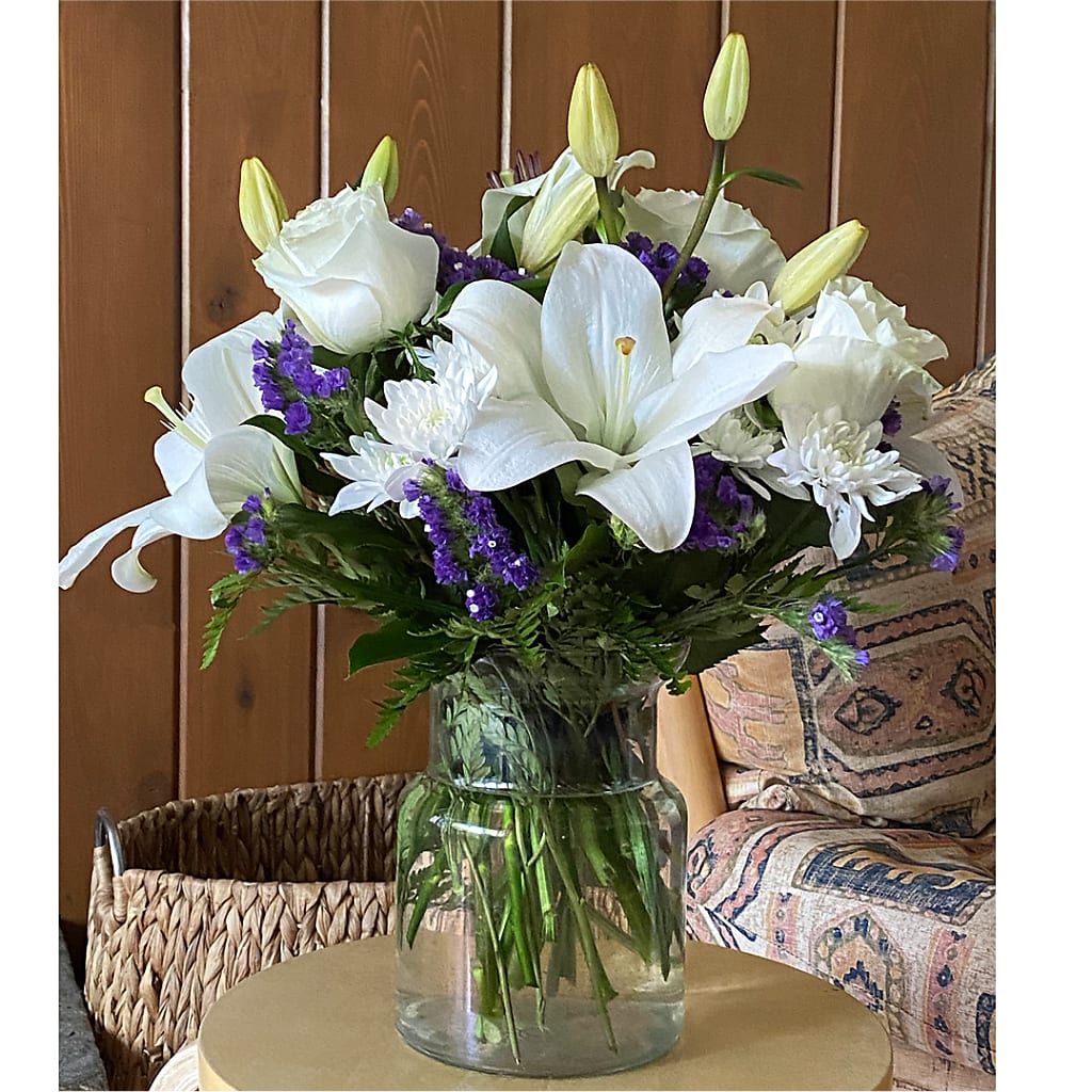 Beyond Blue Bouquet –  Talia Flowers, Ottawa ON