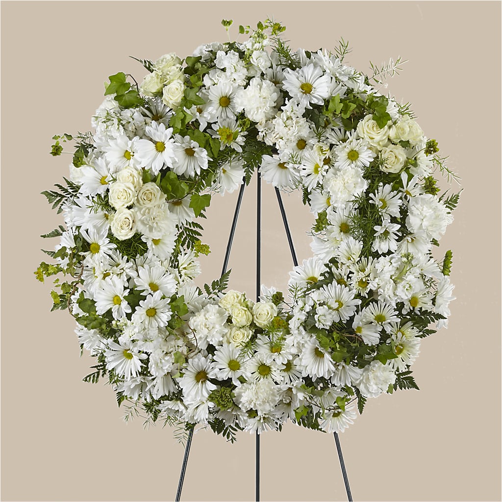 Faithful Wishes Wreath –  Talia Flowers, Ottawa ON