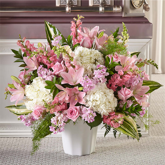 Simply Serene Floor Basket –  Talia Flowers, Ottawa ON