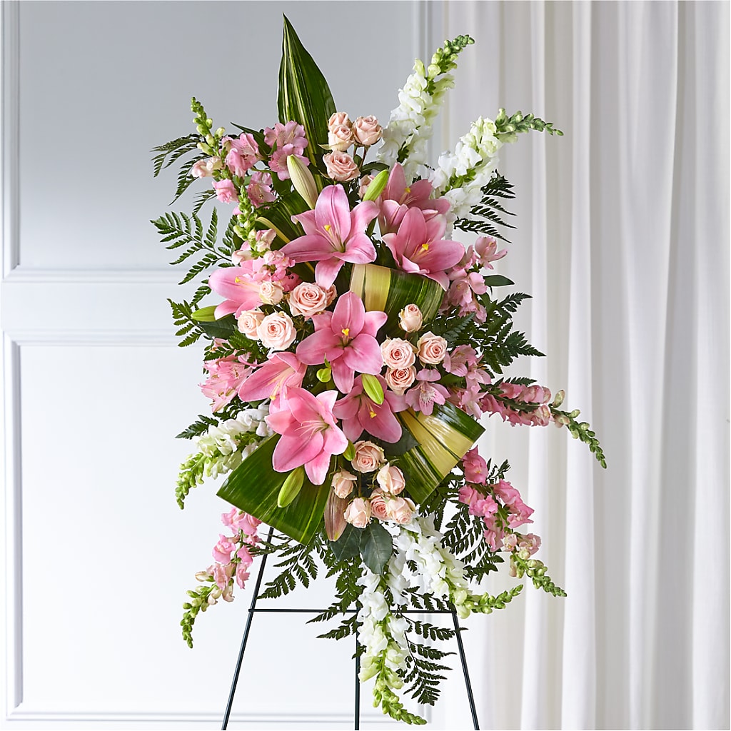 Elegant Embrace Standing Spray –  Talia Flowers, Ottawa ON