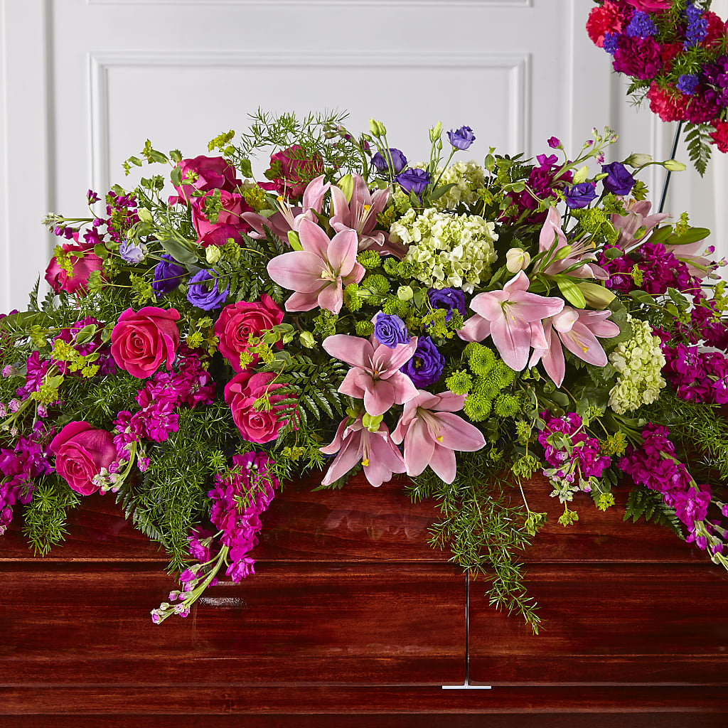 Radiant Tribute Casket Spray –  Talia Flowers, Ottawa ON