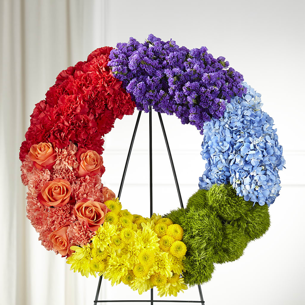 Circle of Love Wreath –  Talia Flowers, Ottawa ON