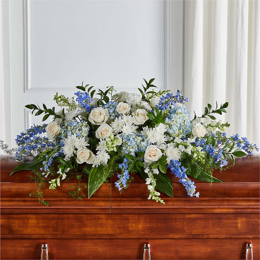 Timeless Essence Casket Spray –  Talia Flowers, Ottawa ON
