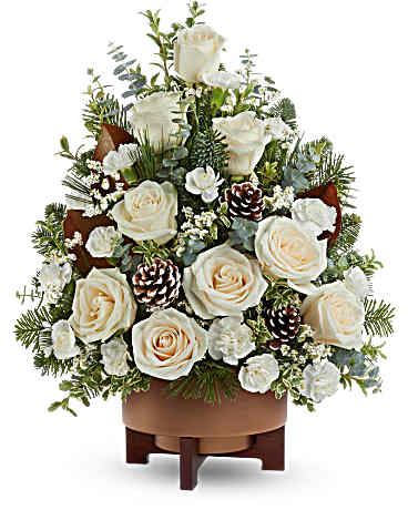 Teleflora's Alpine Snow Tree –  Talia Flowers, Ottawa ON