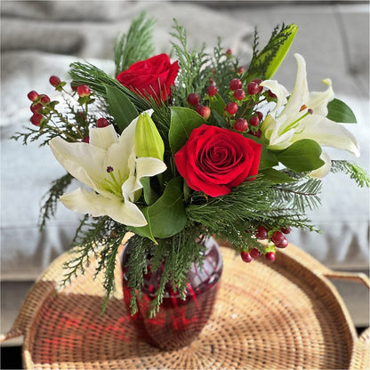 Evergreen Delight Bouquet –  Talia Flowers, Ottawa ON