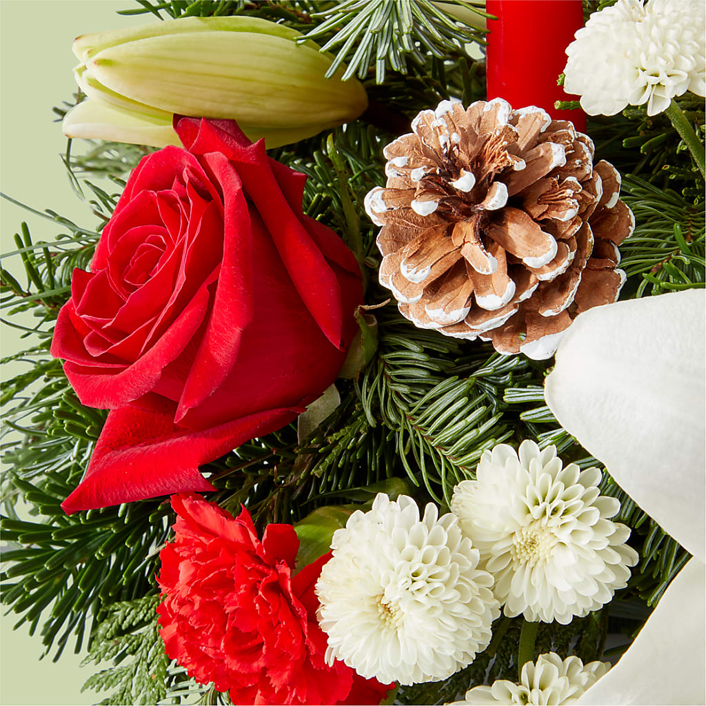 Seasonal Festivities Centerpiece –  Talia Flowers, Ottawa ON