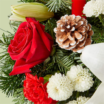 Seasonal Festivities Centerpiece –  Talia Flowers, Ottawa ON