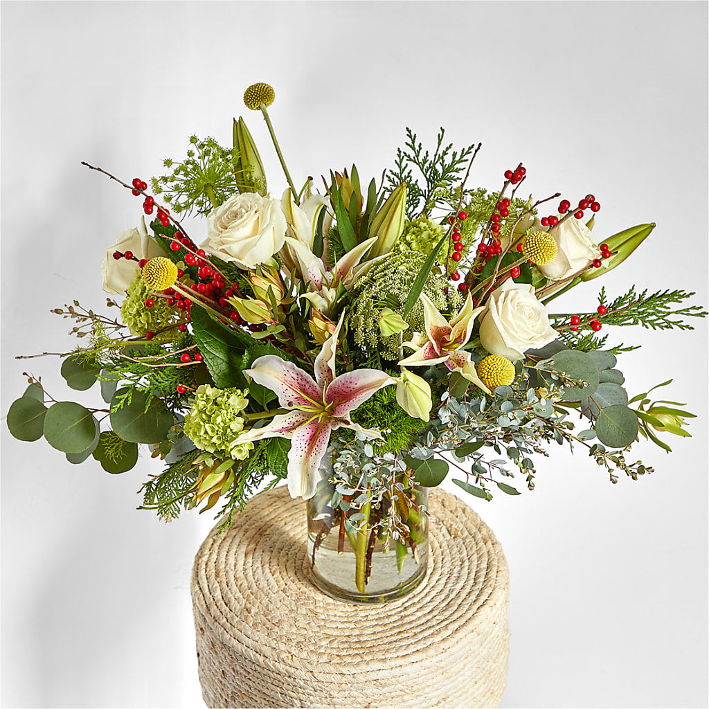 Berry & Bright Bouquet –  Talia Flowers, Ottawa ON