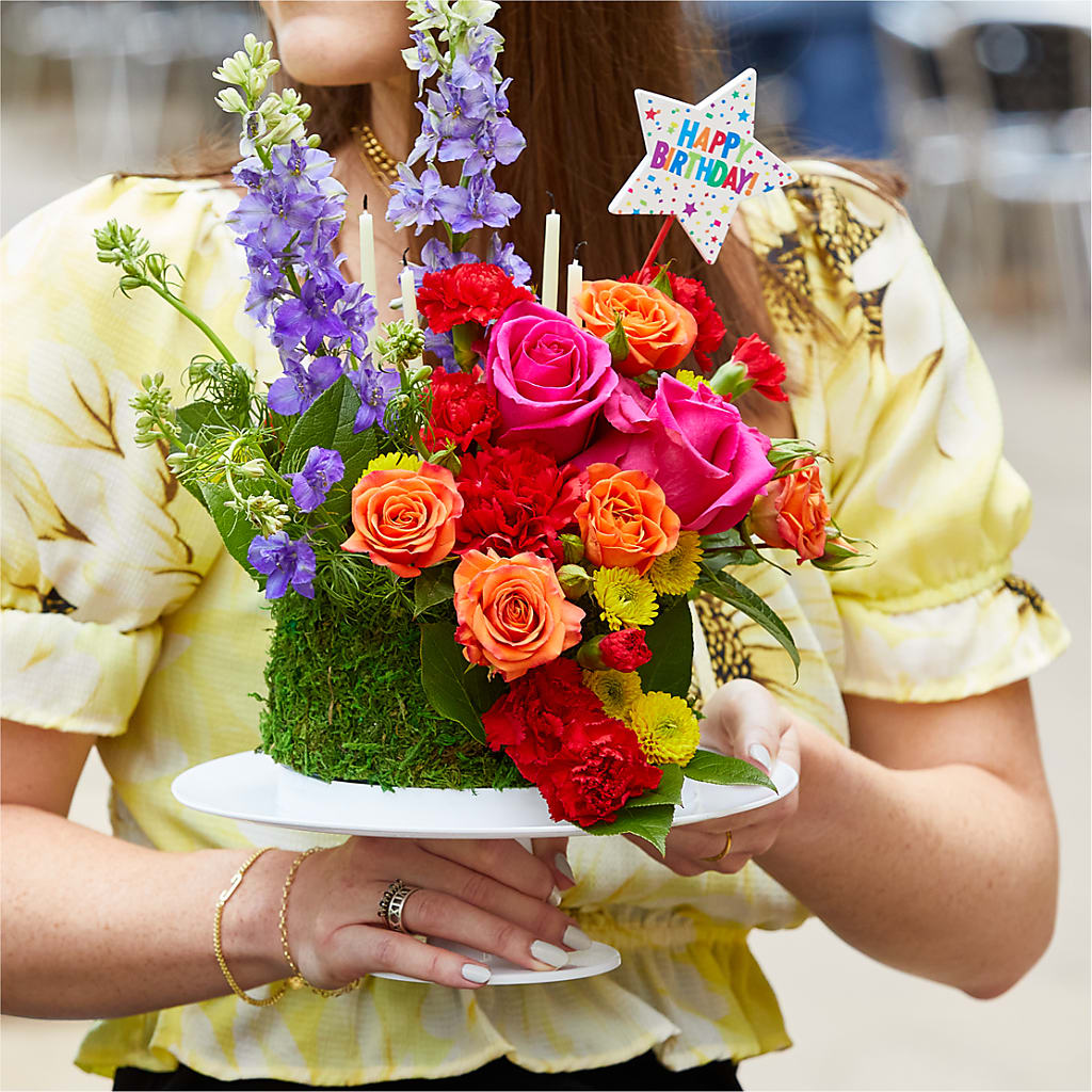 Best Year Yet Floral Cake –  Talia Flowers, Ottawa ON
