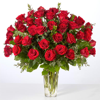 Forever Yours Fifty Stem Red Rose Bouquet –  Talia Flowers, Ottawa ON