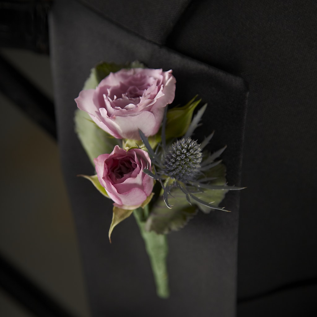 Veronica Boutonniere –  Talia Flowers, Ottawa ON