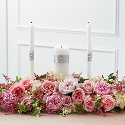 Worldwide Romance Unity Candle Arrangement –  Talia Flowers, Ottawa ON