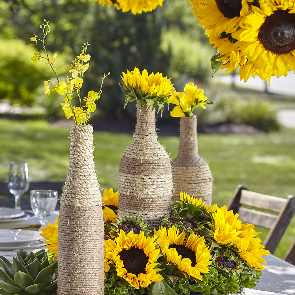 Sublime Garden Centerpiece –  Talia Flowers, Ottawa ON