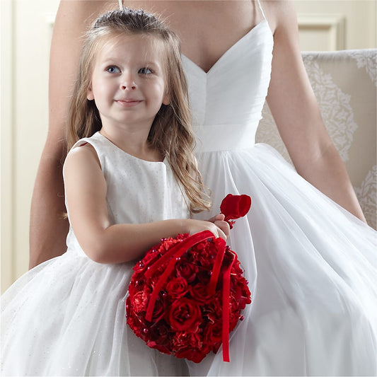 Pure at Heart Flower Girl Arrangement –  Talia Flowers, Ottawa ON